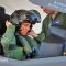 US Air Force F-35 First Female Fighter Pilot in Action